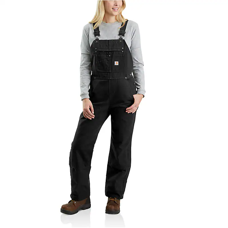 Women's Carhartt Relaxed Fit Insulated Duck Bib Overall