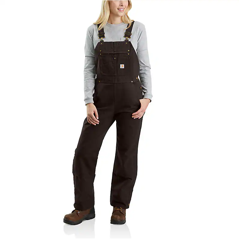 Women's Carhartt Relaxed Fit Insulated Duck Bib Overall