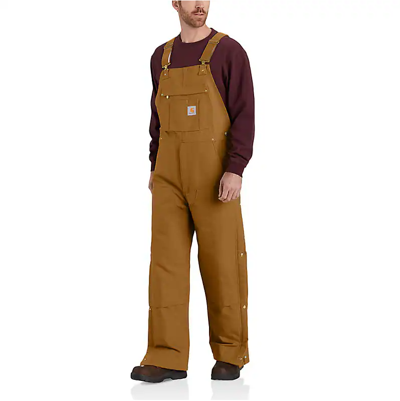 Men's Carhartt Loose Fit Insulated Duck Bib Overall