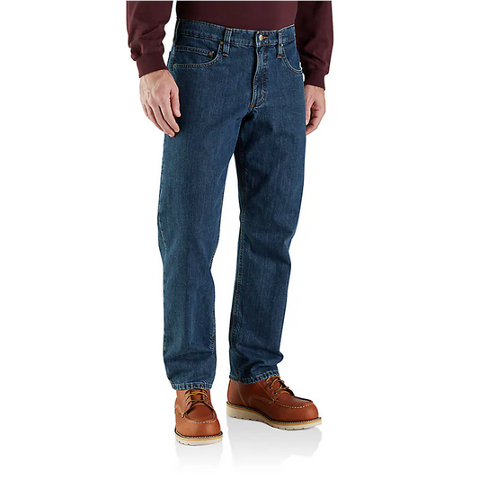 Men's Carhartt Relaxed Flannel-Lined Jean - Bigs