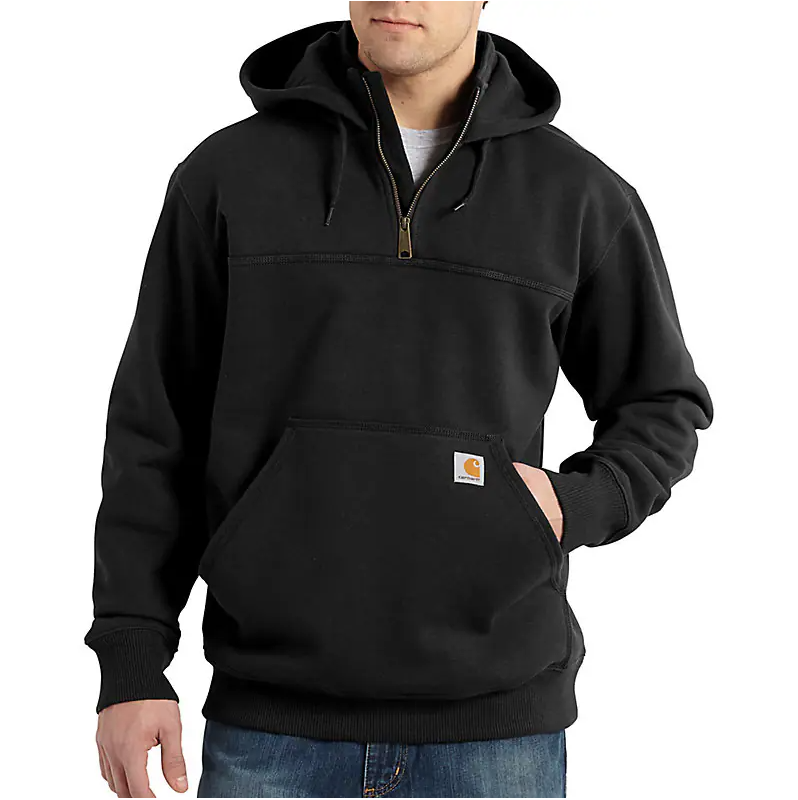 Carhartt Rain Defender® Hooded 1/4-Zip Sweatshirt