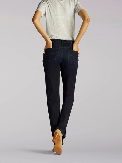 Women's Lee Relaxed Fit Straight Leg Jean - Petite