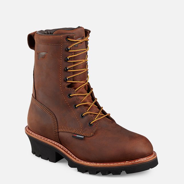 Men's 9" Composite Toe Insulated Logger Red Wing 2117