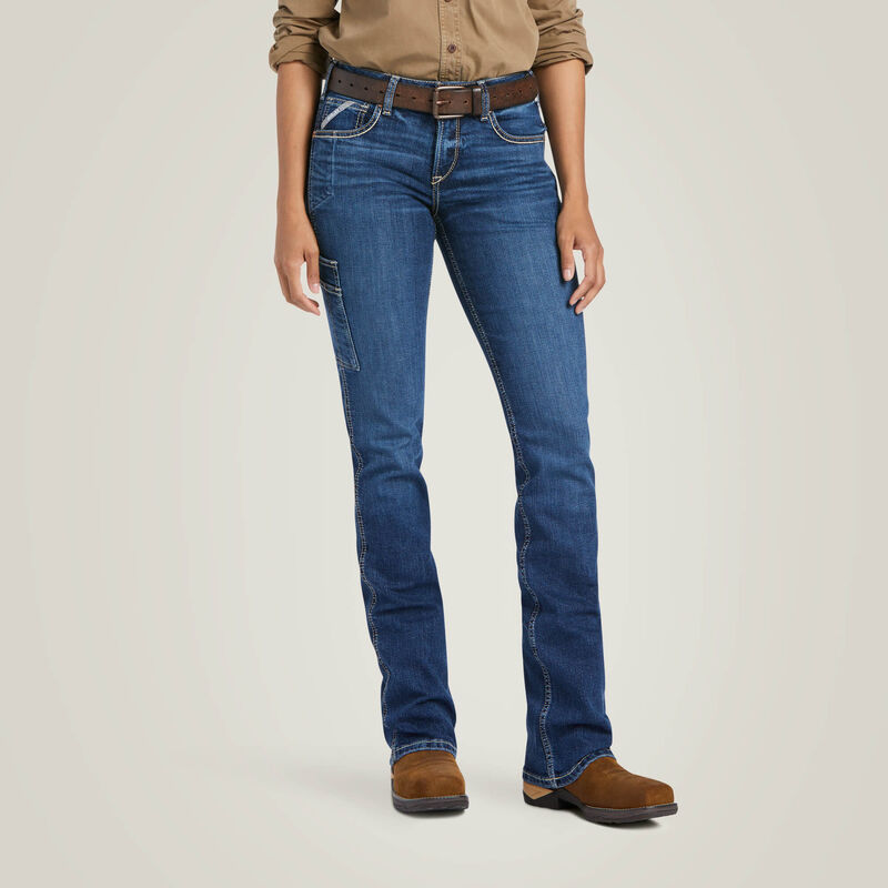 Women's Ariat Rebar Work Flex Riveter Bootcut Jean