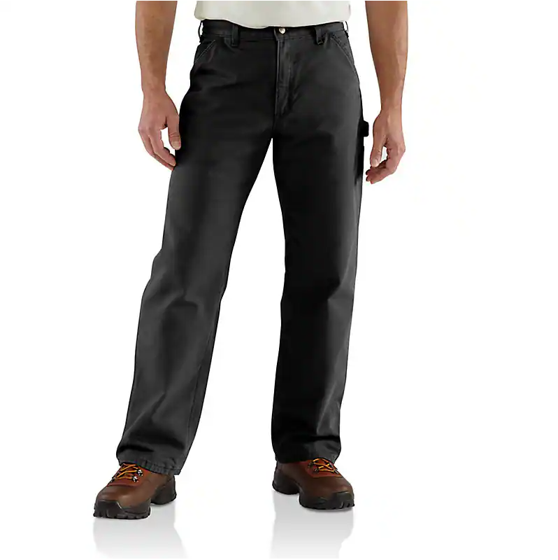 Men's Carhartt Loose Fit Duck Flannel-Lined Utility Work Pant