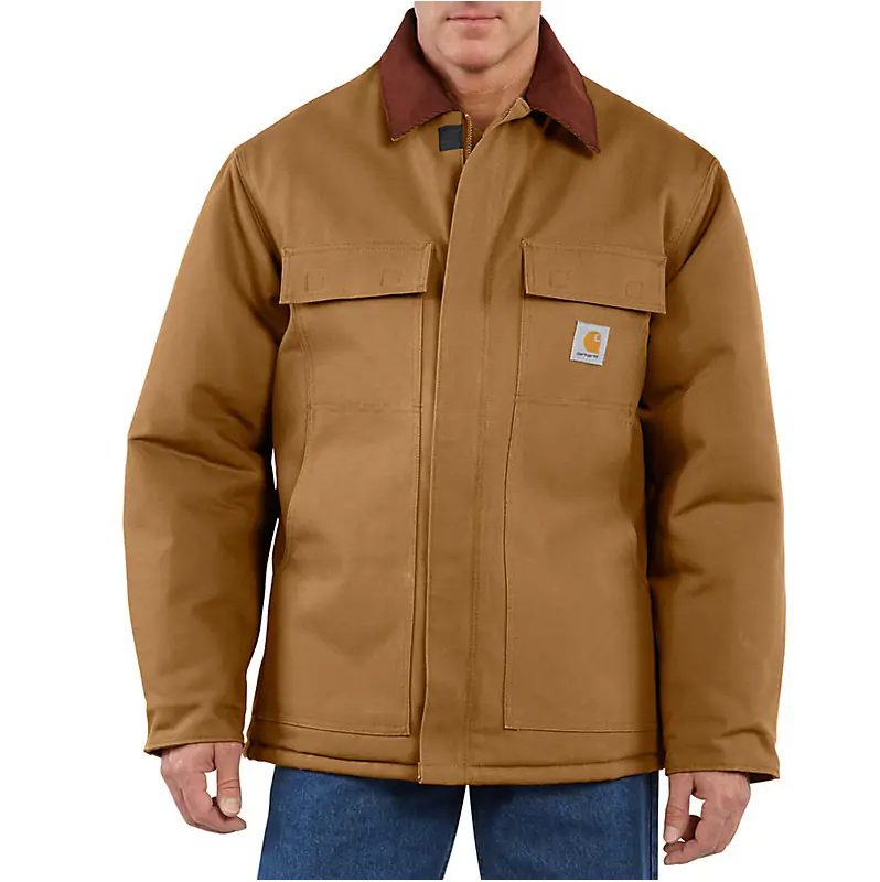 Men's Carhartt Insulated Firm Duck Traditional Coat