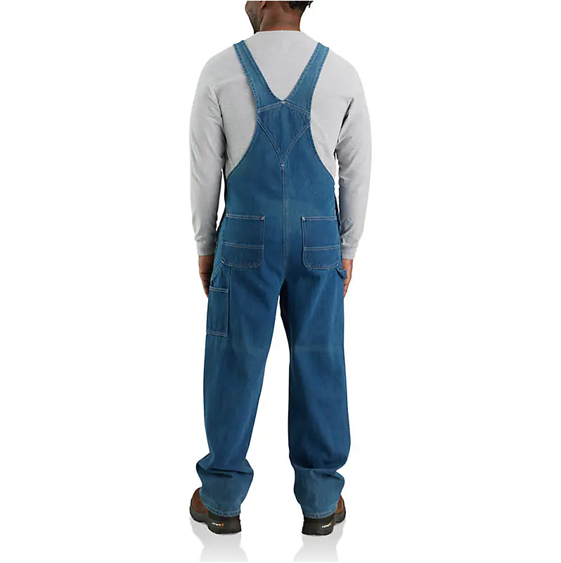Carhartt Men's Loose Fit Denim Bib Overalls
