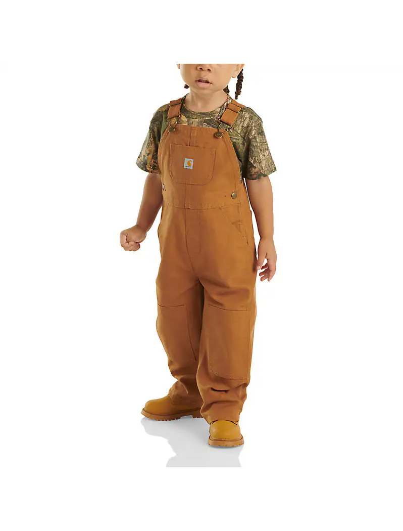 Carhartt Boys' Loose Fit Canvas Bib (Infant & Toddler)