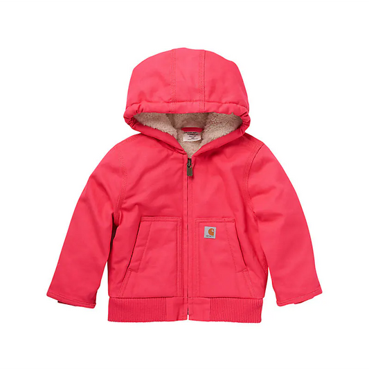 Carhartt Girls' Hooded Insulated Duck Jacket (Infant & Toddler)