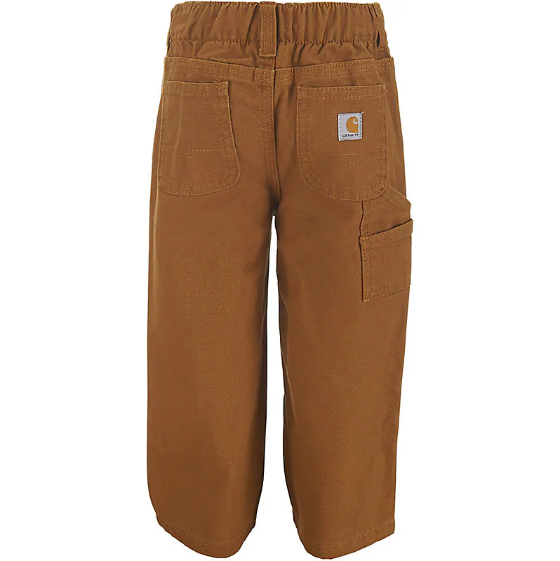 Carhartt Boys' Loose Fit Canvas Utility Work Pant (Infant & Toddler)