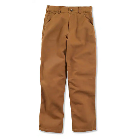 Carhartt Boys' Loose Fit Canvas Utility Work Pant (Youth)