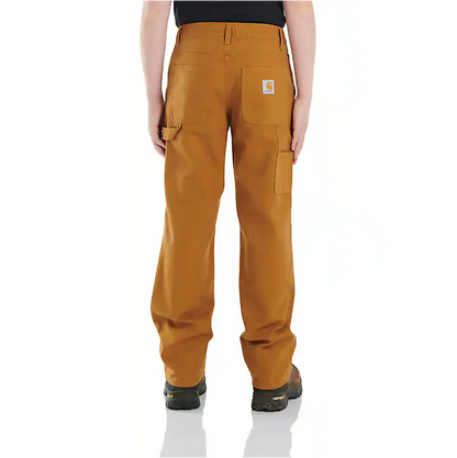 Carhartt Boys' Loose Fit Canvas Utility Work Pant (Youth)