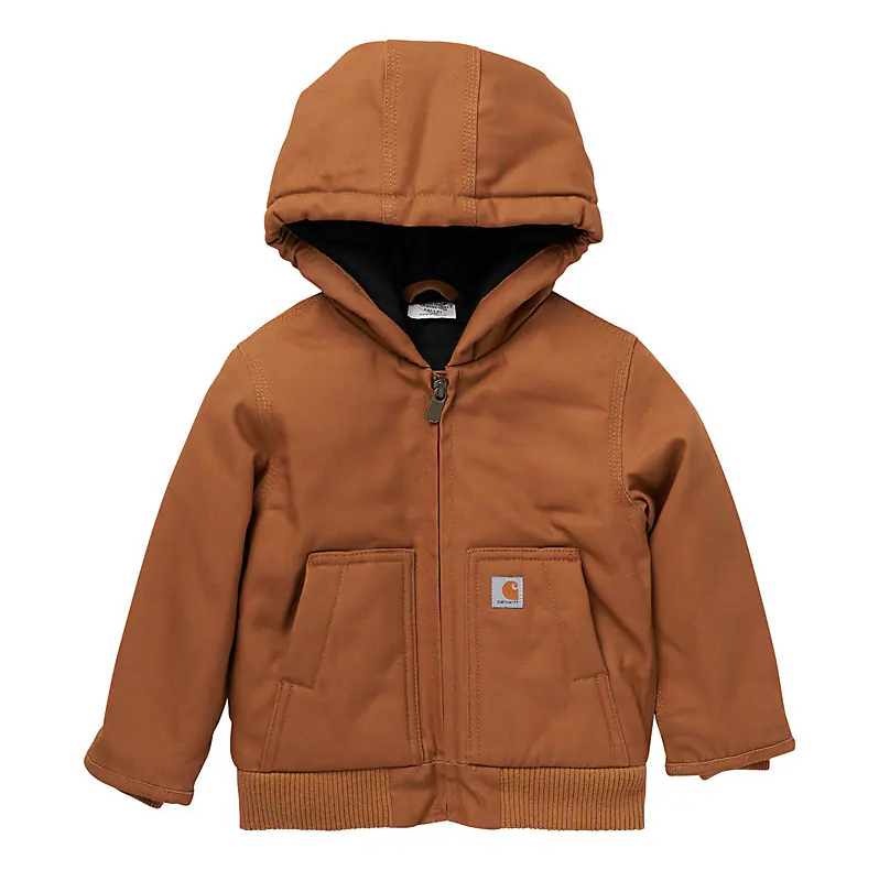 Carhartt Boys' Hooded Insulated Duck Jacket (Infant & Toddler)