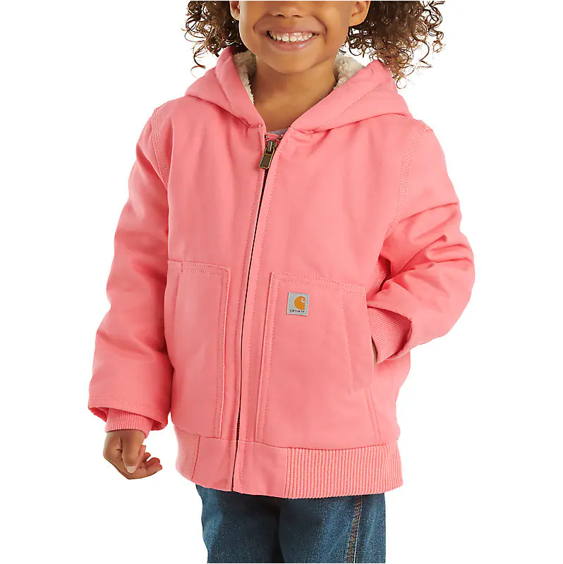 Carhartt Girls Hooded Insulated Duck Jacket Infant Toddler Homer Men and Boys Store
