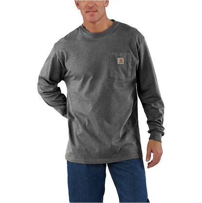 Men's Carhartt Long Sleeve Pocket Workwear Shirt