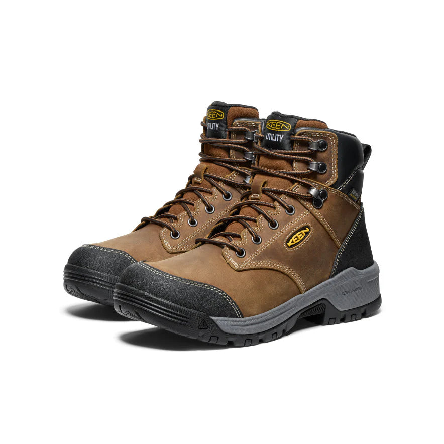 Men's 6" Utility Soft Toe Keen Evanston