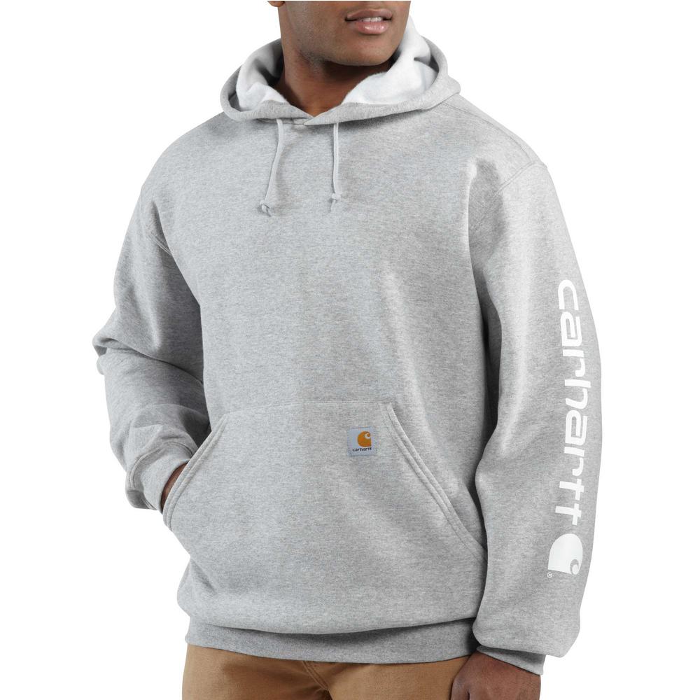 Carhartt Signature Sleeve Logo Hooded Sweatshirt