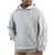 Carhartt Midweight Signature Sleeve Logo Hooded Sweatshirt Big - HEATHER GREY COLOR