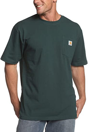Carhartt Men's Workwear T-Shirts - Big & Talls - Hunter Green