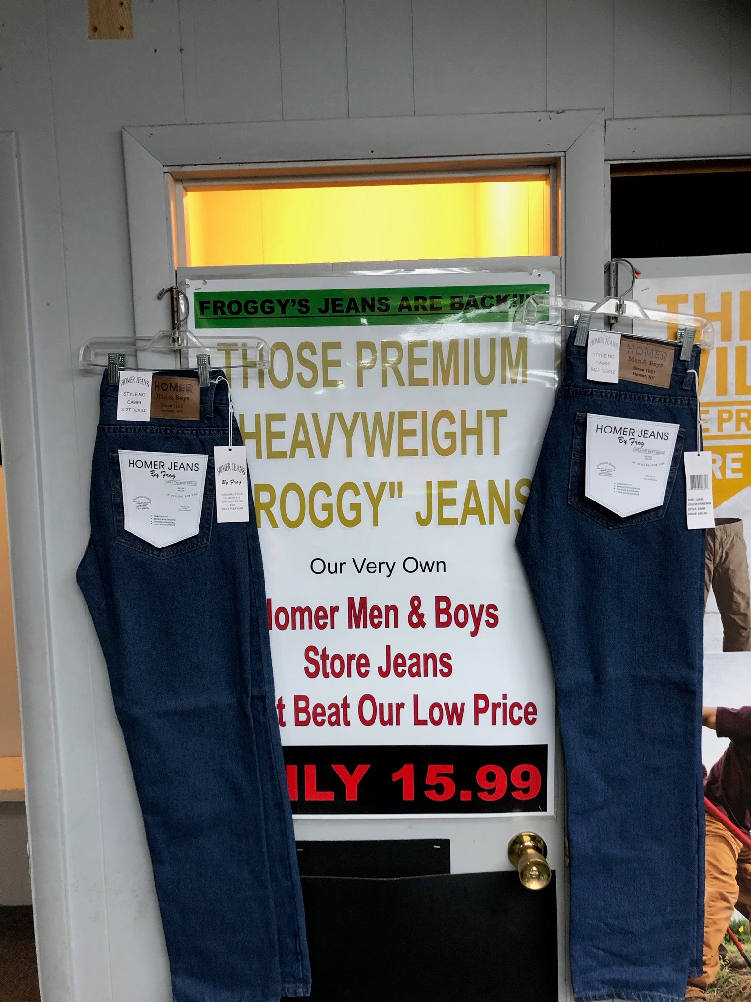 Carhartt Washed Loose/Original Fit Carpenter Jeans - Homer Men and