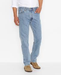Levi's 505 Men's Regular Fit jeans - Rinsed