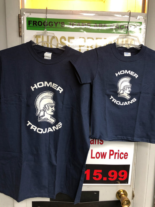 Homer Trojan T-Shirts for Youth and Adults
