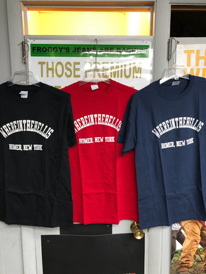 WHEREINTHEHELLIS HOMER NY T-SHIRT - Homer Men and Boys Store